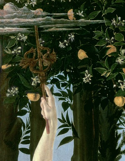 Primavera (detail) by Sandro Botticelli